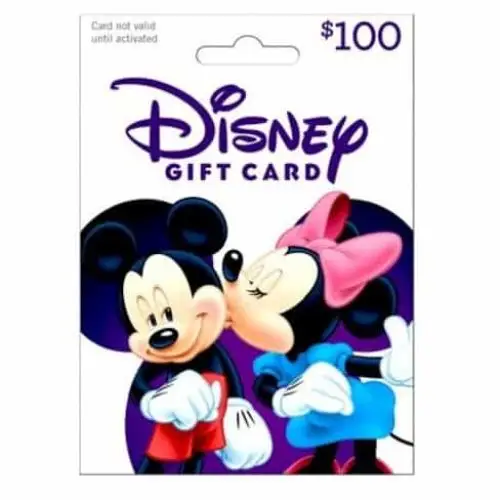 $100 Disney Gift Card